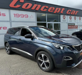 PEUGEOT 5008 GT Line 1.5 BlueHDi 130cv + ATTELAGE + PACK CUIR + VISIO PARK 2 + SON FOCAL