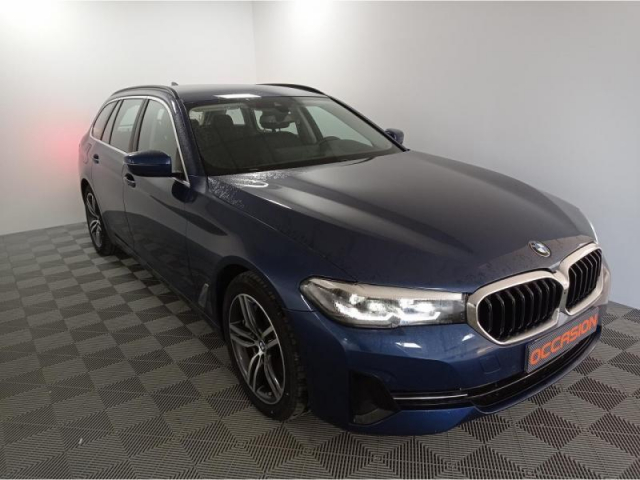 BMW SERIE 5 TOURING Business Design 530d avec Camera 360 + Affichage tete haute + sellerie cuir