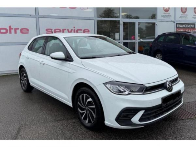 VOLKSWAGEN POLO 1.0 TSI 95cv + Climatisation + Antibrouillards avant à LED + Jantes 15 + Roue de Secours