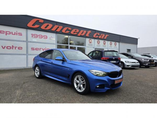 BMW SERIE 3 GRAN TURISMO 320d xDrive Lounge BVA 190cv + Full LED + Park Assist 360 + Cuir + Harman Kardon