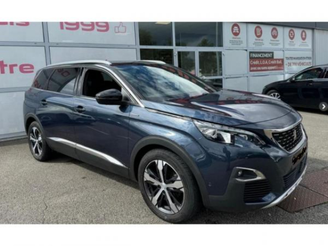 PEUGEOT 5008 GT Line 1.5 BlueHDi 130cv + ATTELAGE + PACK CUIR + VISIO PARK 2 + SON FOCAL