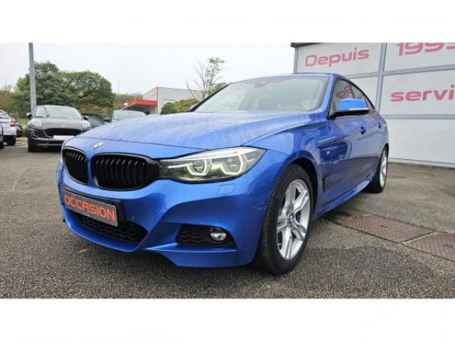 BMW SERIE 3 GRAN TURISMO 320d xDrive Lounge BVA 190cv + Full LED + Park Assist 360 + Cuir + Harman Kardon