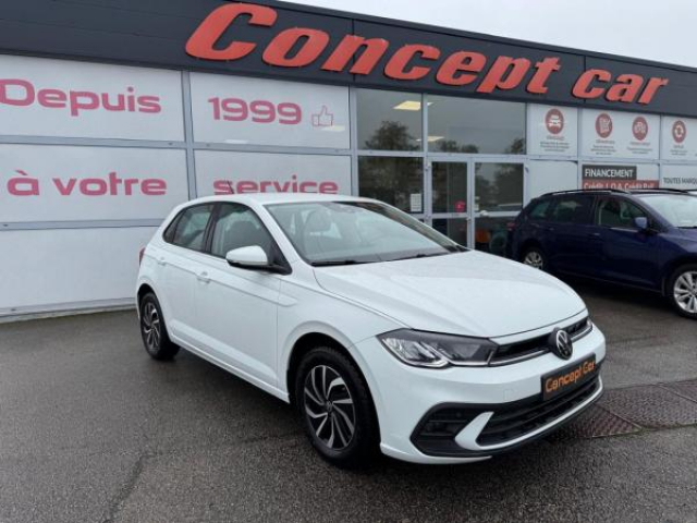 VOLKSWAGEN POLO 1.0 TSI 95cv + Climatisation + Antibrouillards avant à LED + Jantes 15 + Roue de Secours