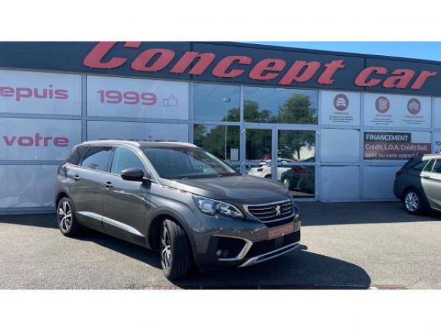 PEUGEOT 5008 Allure 1.5 BlueHDi 130cv EAT8 + Attelage + Roue de secours + Hayon électrique