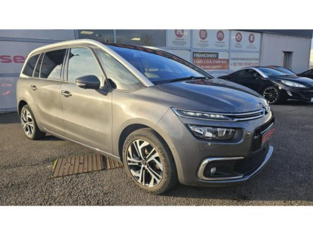 CITROEN GRAND C4 SPACETOURER Shine 1.5 BlueHDi 130cv 7 PLACES + Vision 360° + Roue de Secours